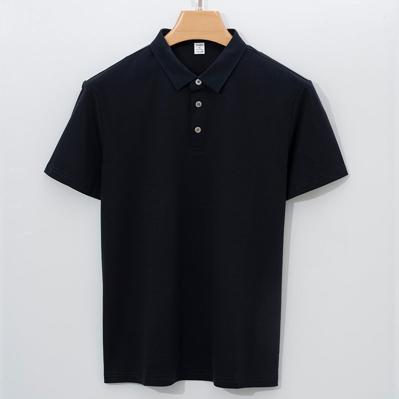 Mens Mercerized Cotton Polo Shirt