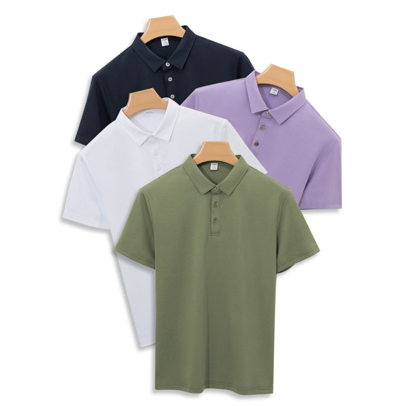 Mens Mercerized Cotton Polo Shirt