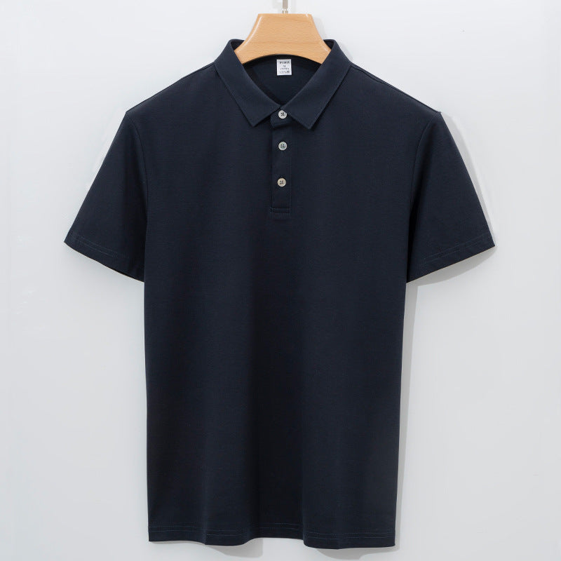 Mens Mercerized Cotton Polo Shirt