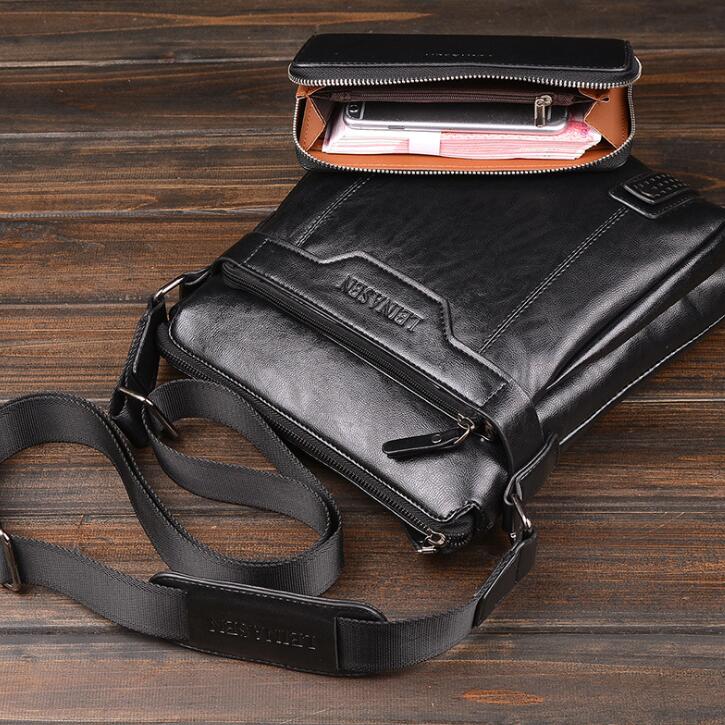 Men Messenger black Bags