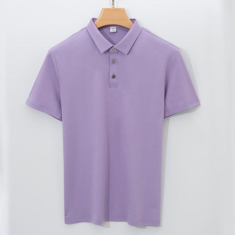 Mens Mercerized Cotton Polo Shirt