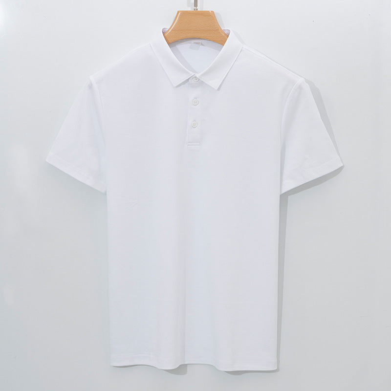 Mens Mercerized Cotton Polo Shirt