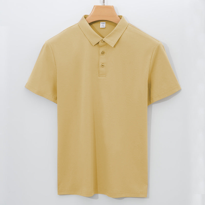 Mens Mercerized Cotton Polo Shirt