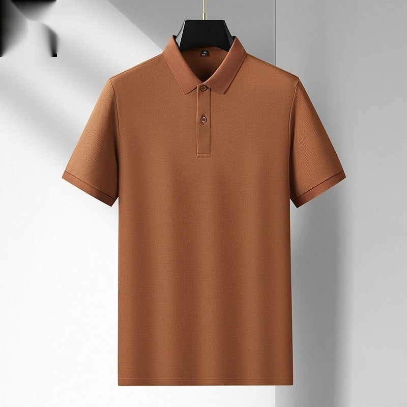 Mens Mercerized Cotton Polo Shirt