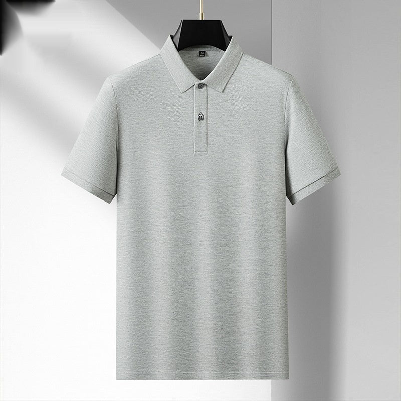 Mens Mercerized Cotton Polo Shirt