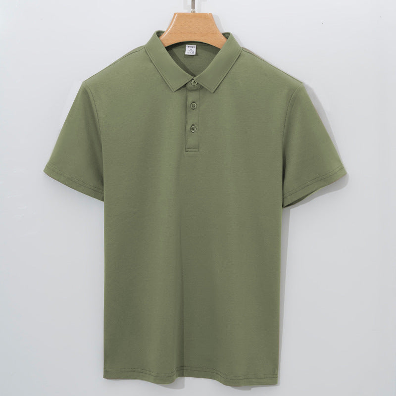 Mens Mercerized Cotton Polo Shirt
