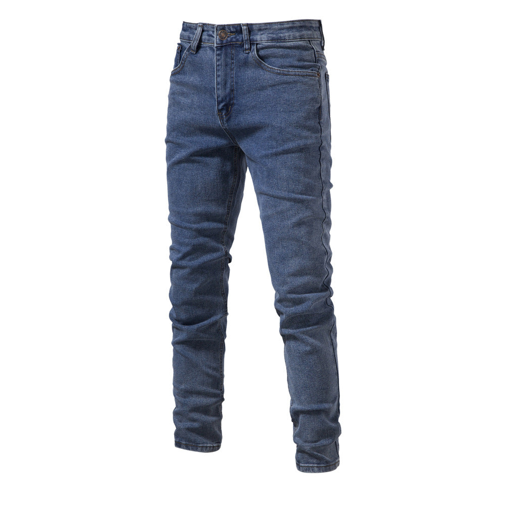 Men's Straight Leg Denim Trousers
