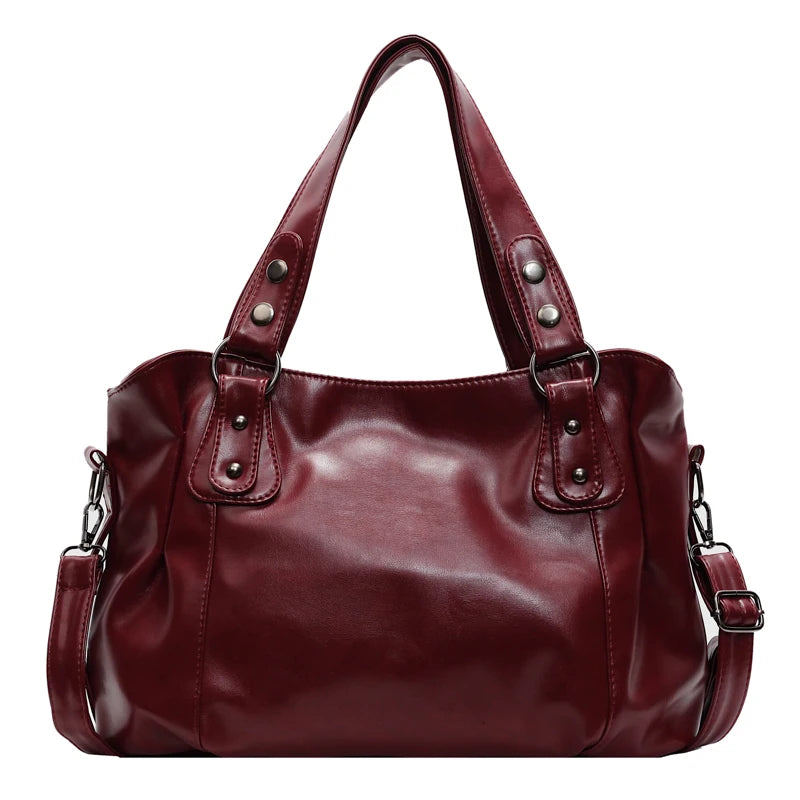 Retro Roomy Crossbody Tote Bag