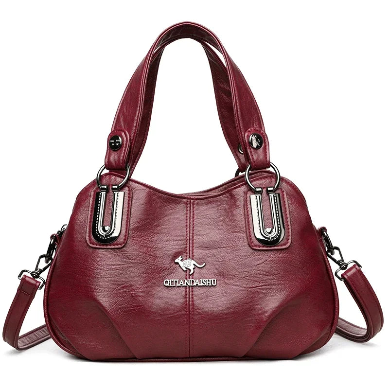 Luxury Handbags 3 Layers Large Capacity