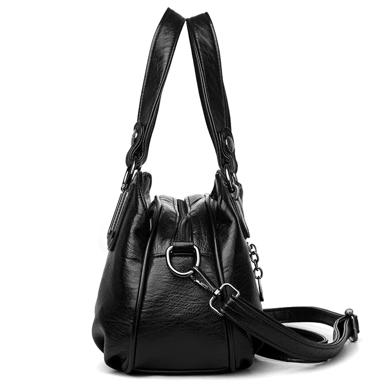 Luxury Handbags 3 Layers Large Capacity