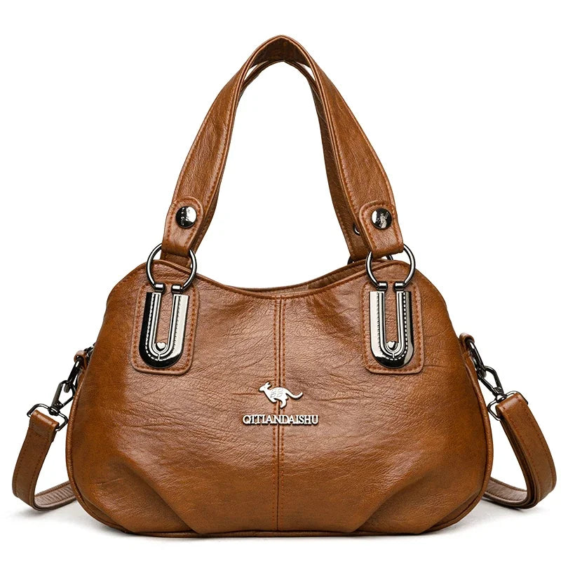 Luxury Handbags 3 Layers Large Capacity