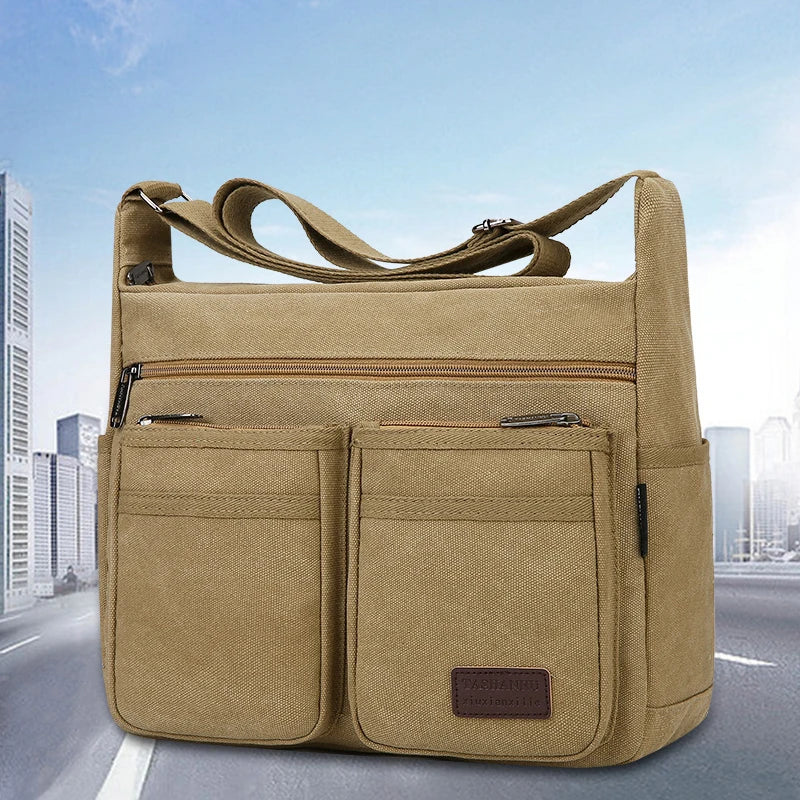 Neutral Business Casual Cross-body Bag