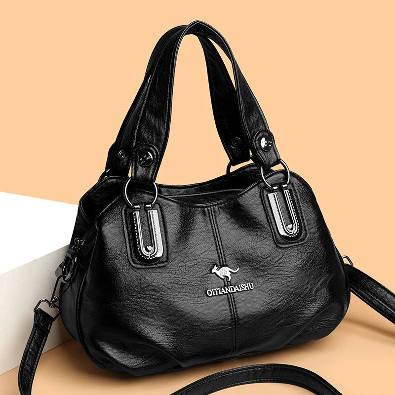 Luxury Handbags 3 Layers Large Capacity
