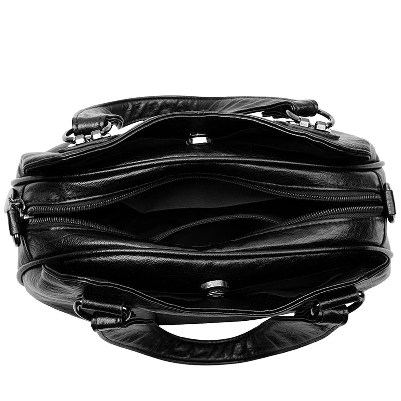 Luxury Handbags 3 Layers Large Capacity
