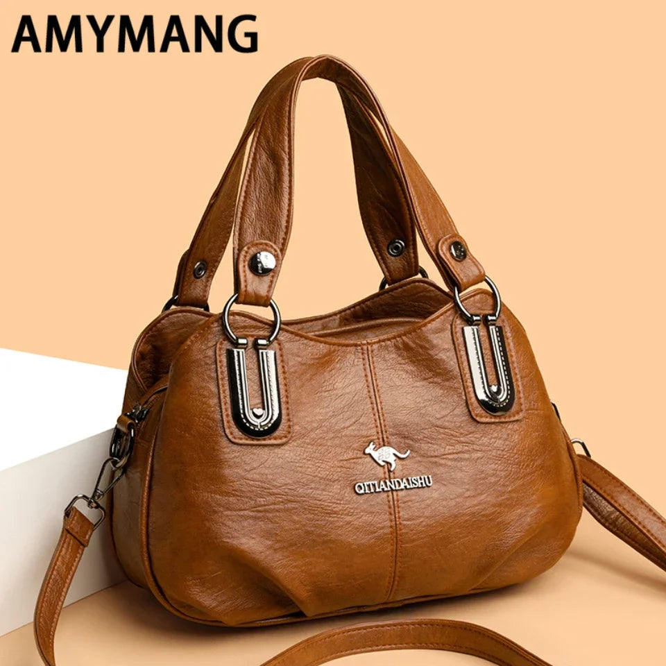 Luxury Handbags 3 Layers Large Capacity