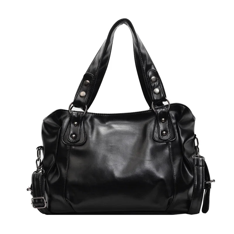 Retro Roomy Crossbody Tote Bag