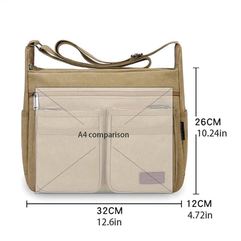 Neutral Business Casual Cross-body Bag
