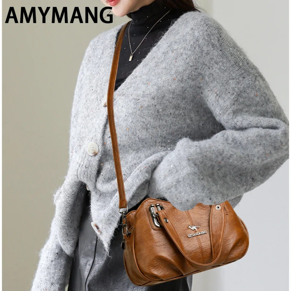 Luxury Handbags 3 Layers Large Capacity