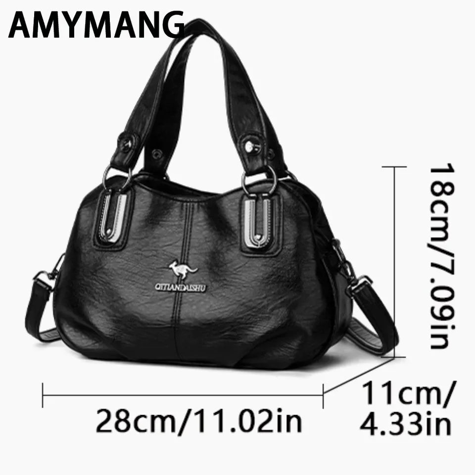 Luxury Handbags 3 Layers Large Capacity