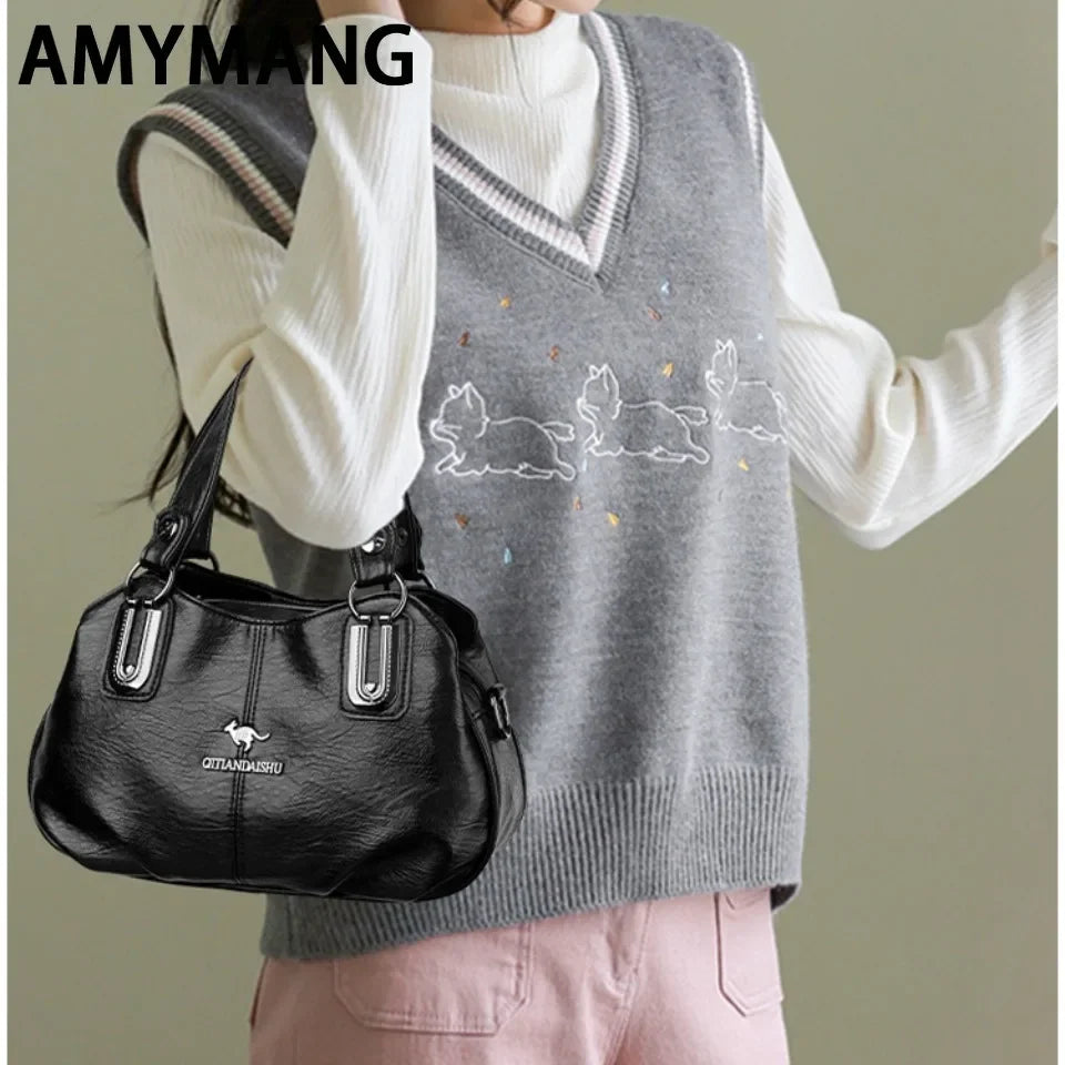 Luxury Handbags 3 Layers Large Capacity