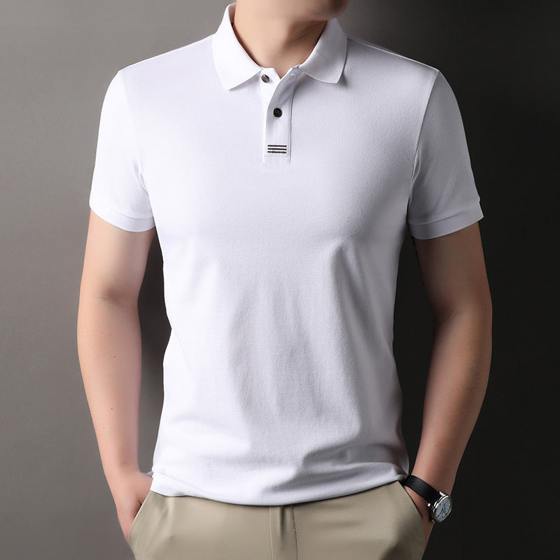 Men's Casual Polo Shirt Summer Short Sleeve