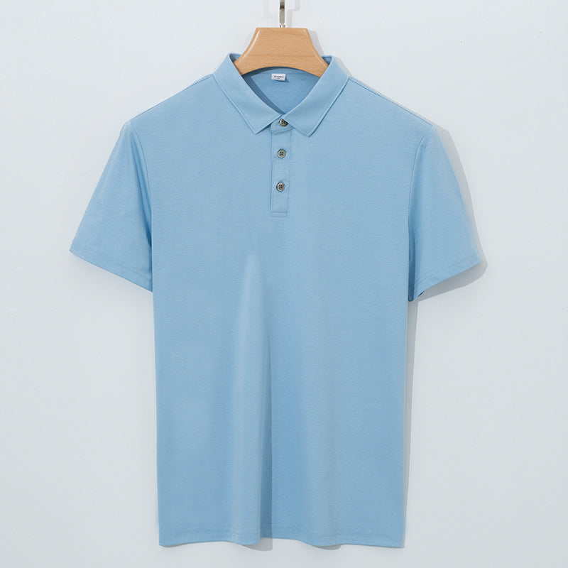 Mens Mercerized Cotton Polo Shirt