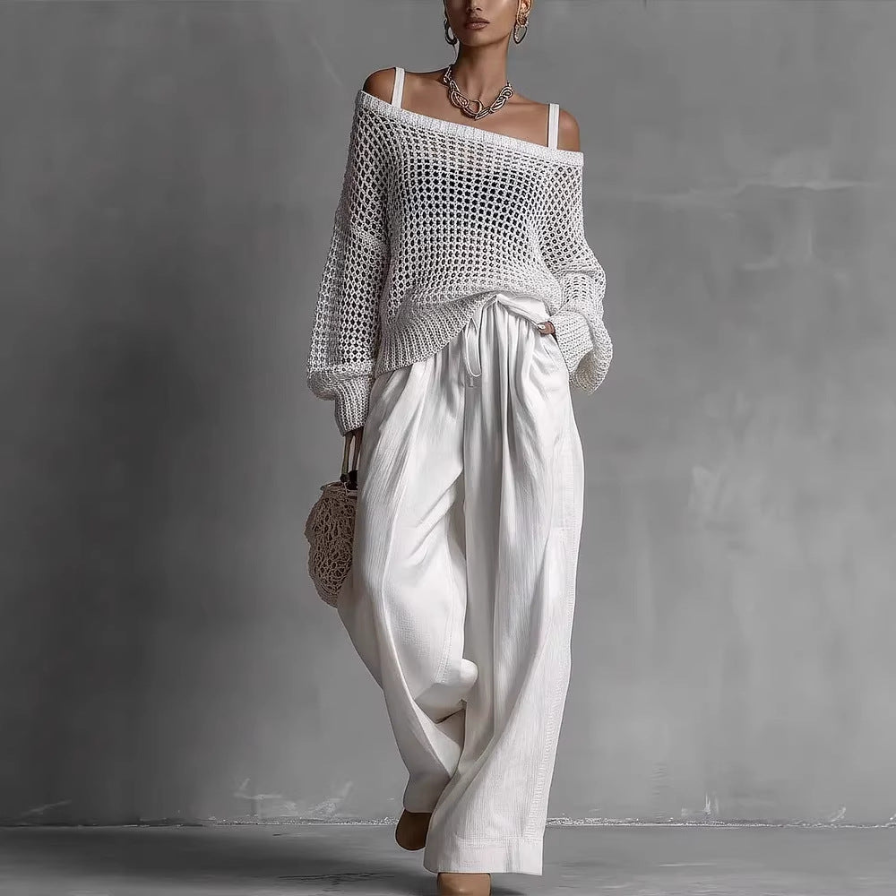 Women's Knitted Two Piece Set